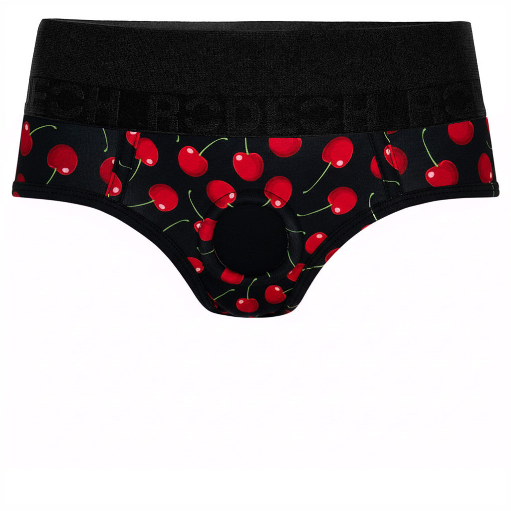 2.0 Brief+ Harness - Cherry Bomb