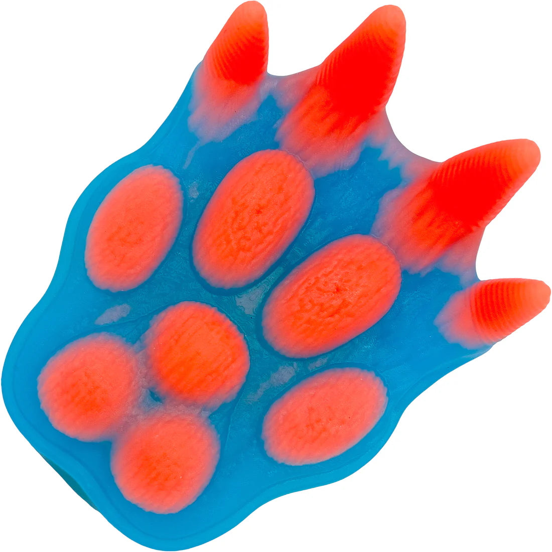 Pantera Vibrating Silicone Grinder with Remote - Blue/Orange