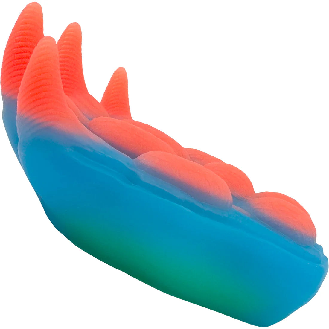 Pantera Vibrating Silicone Grinder with Remote - Blue/Orange