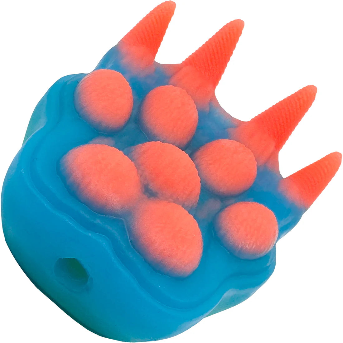 Pantera Vibrating Silicone Grinder with Remote - Blue/Orange