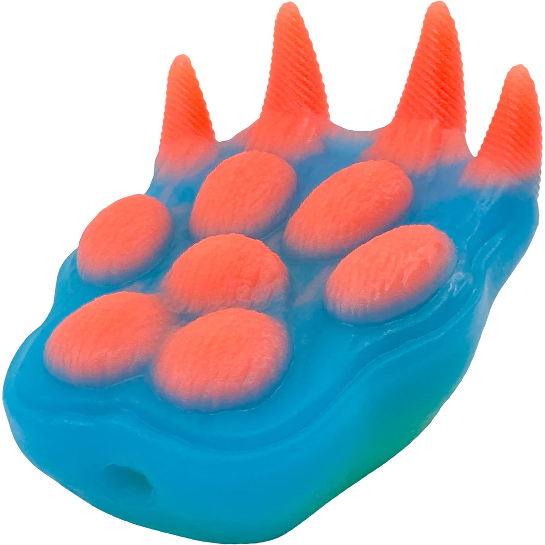 Pantera Vibrating Silicone Grinder with Remote - Blue/Orange