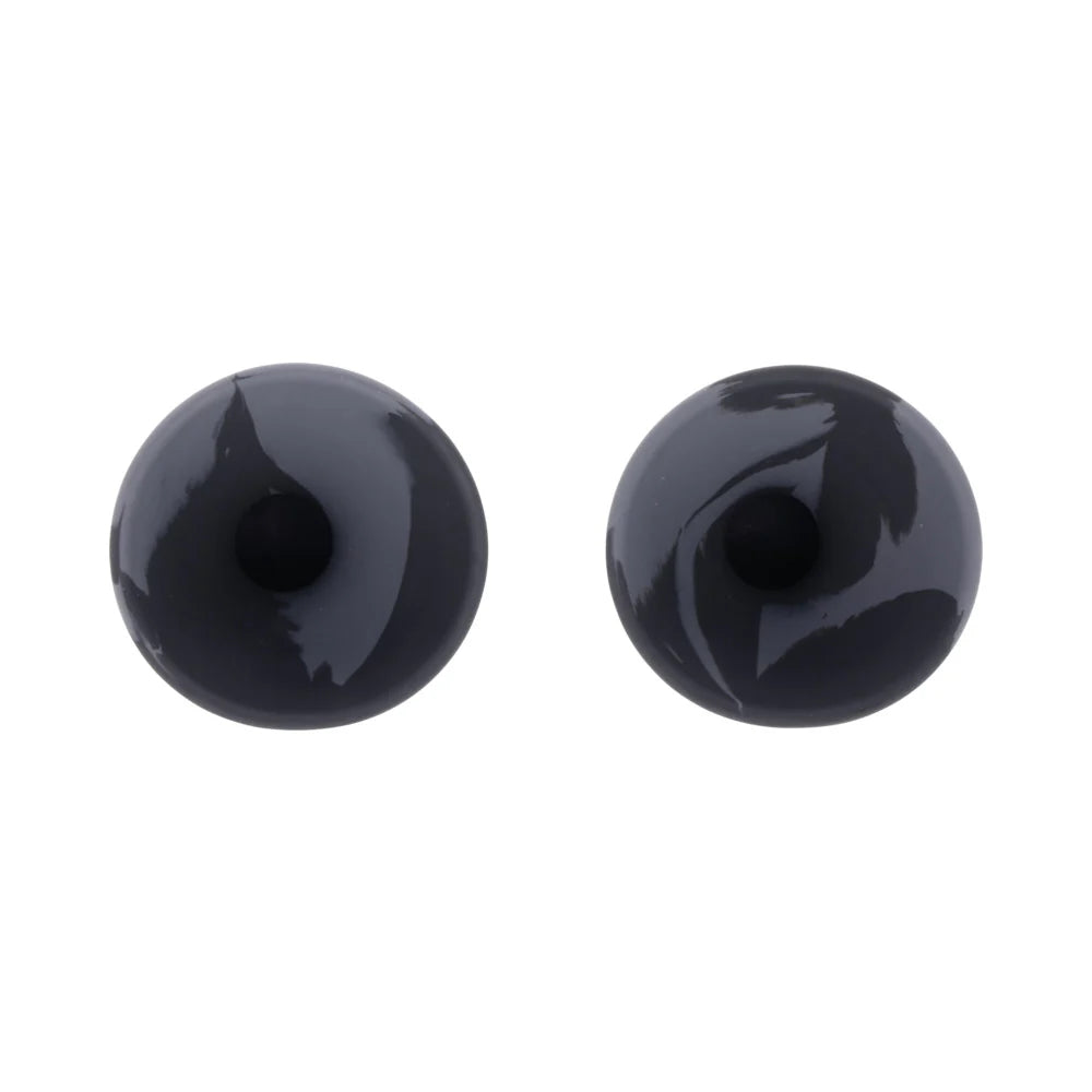 Velvet Noir Silicone Nipple Suckers Black Marble