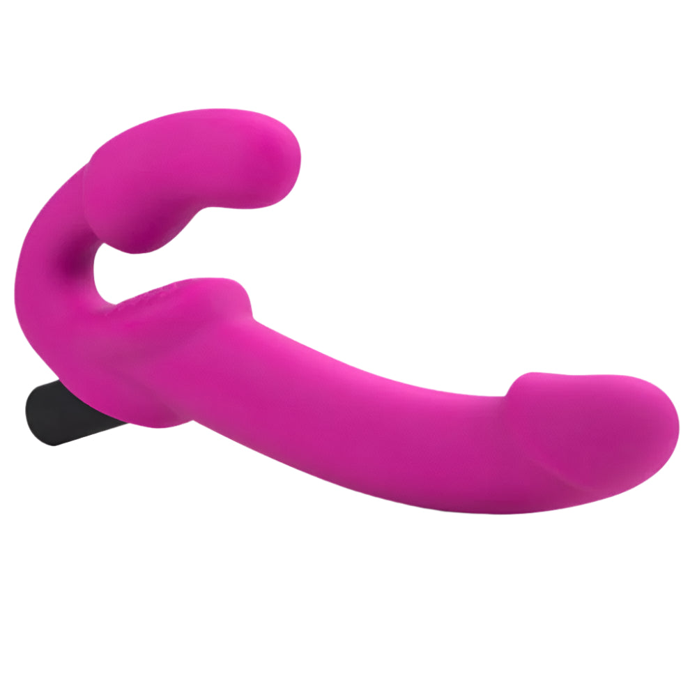 strapless vibrating dildo Together Strapless Remote Control Vibrating Wearable Double Dildo