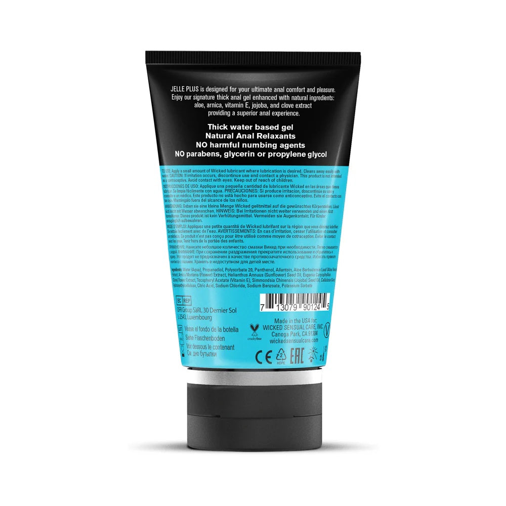 Jelle Plus Anal Lubricant with Relaxants - 4 fl oz