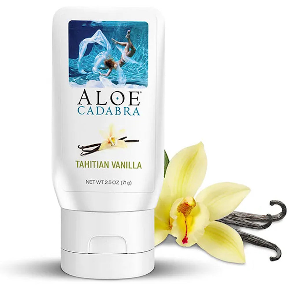 Aloe Cadabra Personal Moisturizer Lubricant - Tahitian Vanilla - 2.5 oz