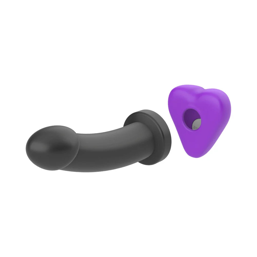 Bananapants Purple silicone lips and tongue soft dildo grinder cushion