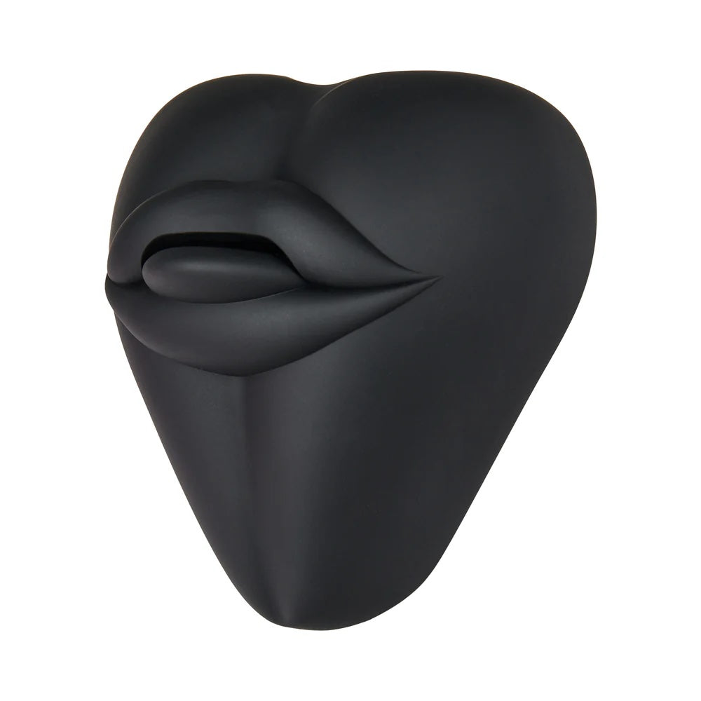 bananapants Kissi silicone heart shaped lips and tongue dildo base cushion grinder