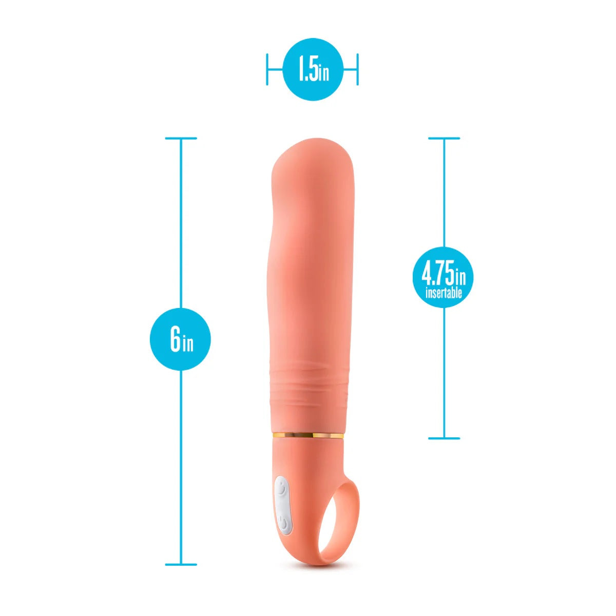 Blush Aria Smoking AF RumbleTech G Spot Vibrator