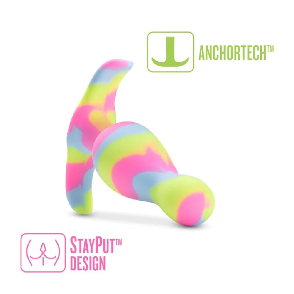 Blush Avant Kaleido Lime Silicone Anal Plug