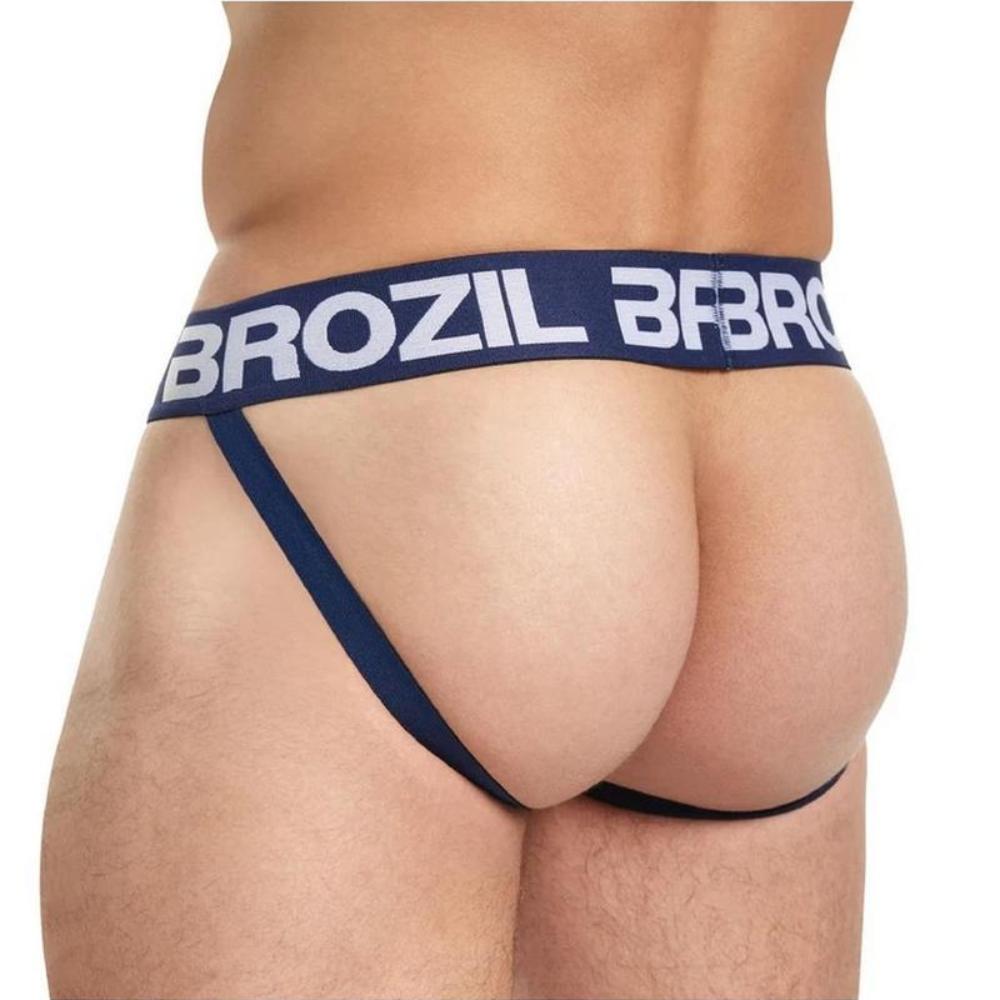Ultra Bulge Enhancing Jockstrap By Brozil - Blue