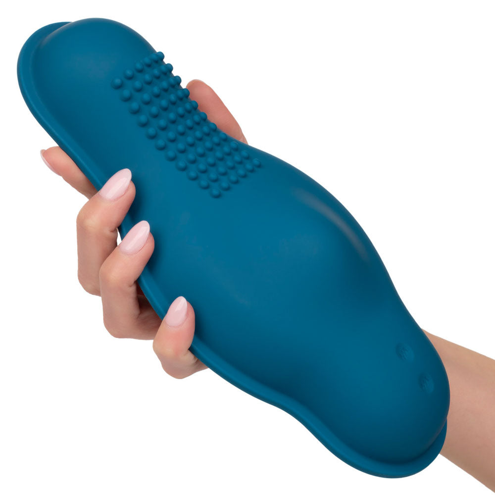 calexotics dual rider bump and grind pad blue with remote