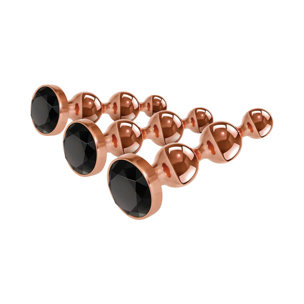 Gender X Gold Digger Rose Gold Plug Set