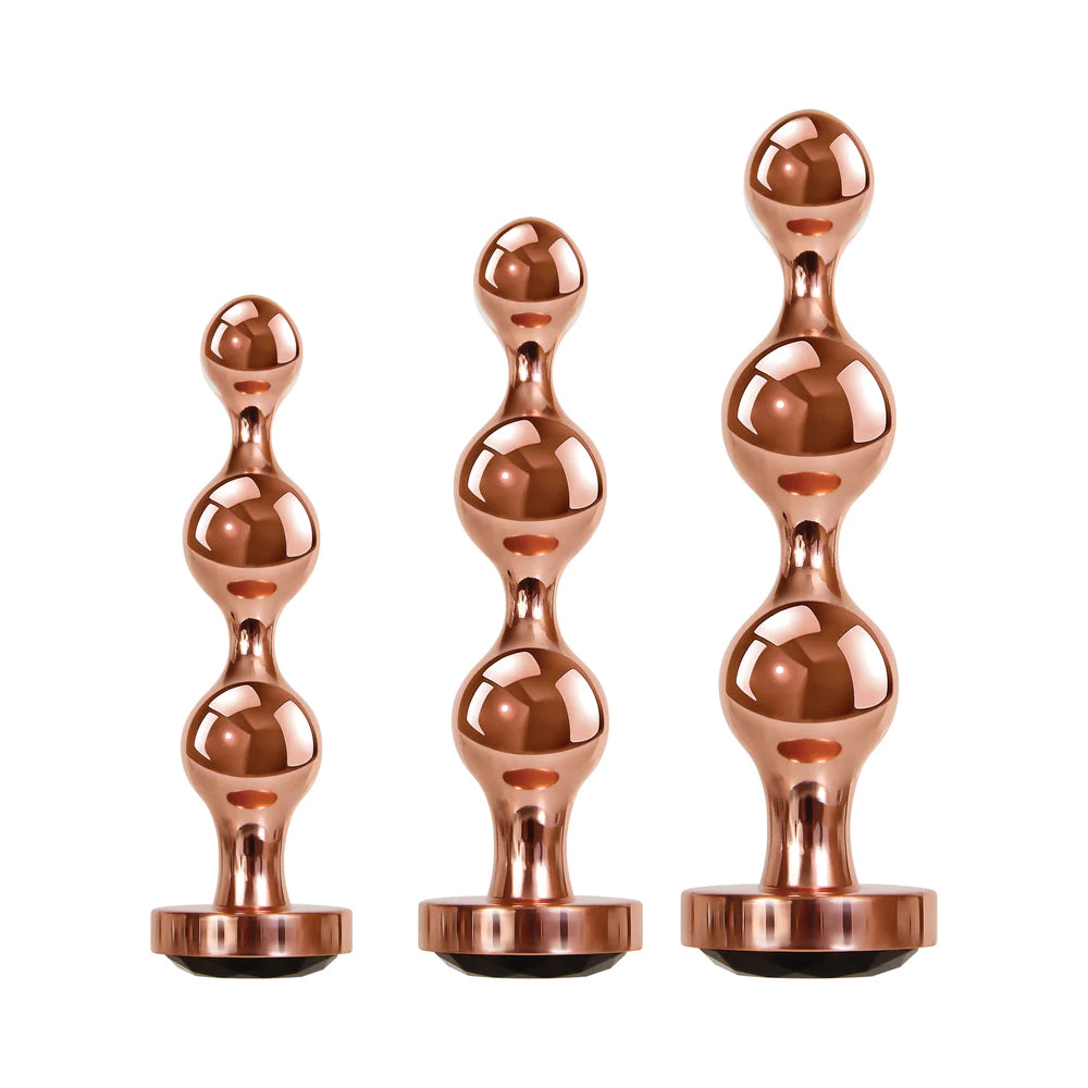 Gender X Gold Digger Rose Gold Plug Set