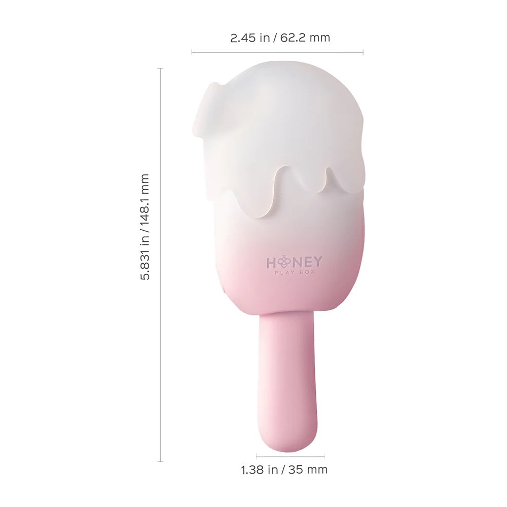 Honey Play Box Bite Me Sucking Tapping Ice Cream vibrator