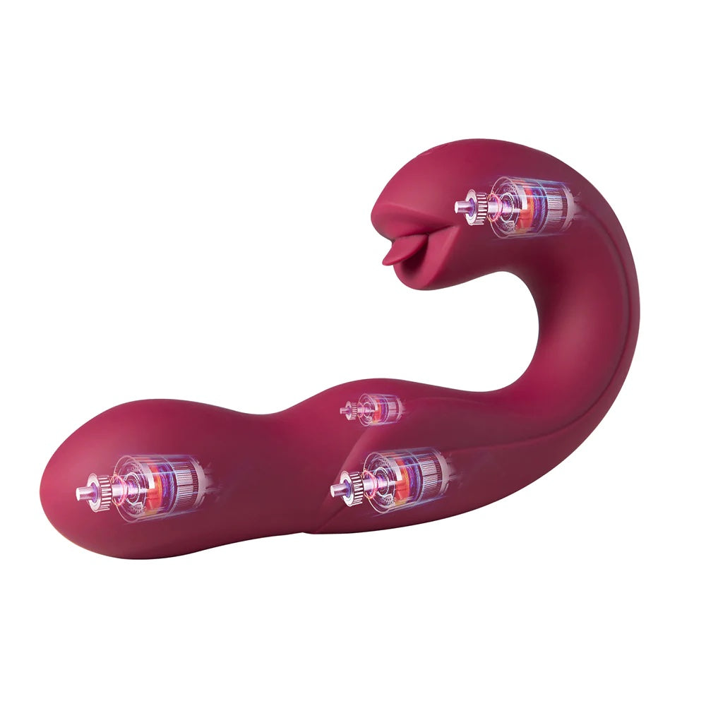 Honey Play Box Joi Pro Rotating Head G Spot and Licker Dual Vibrator
