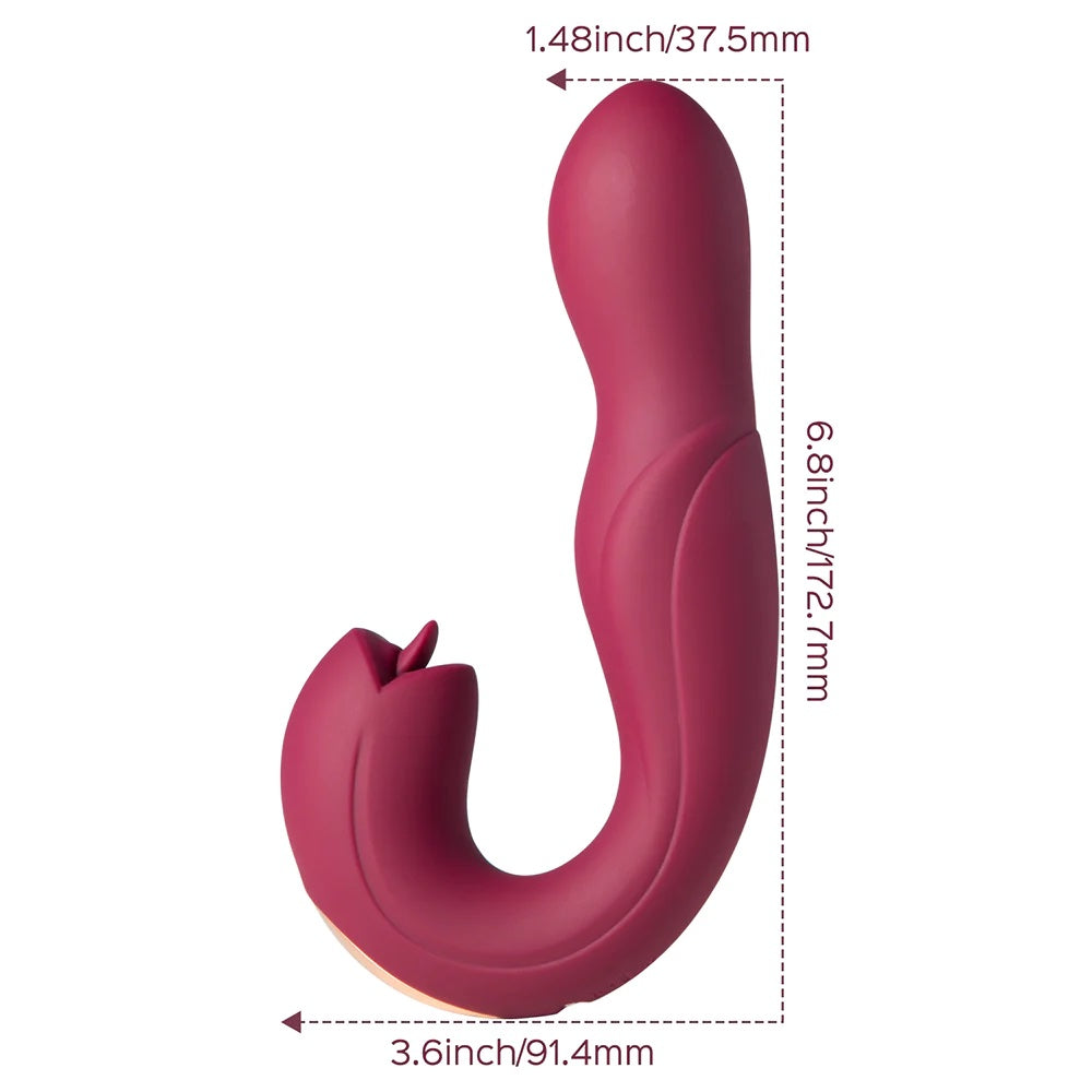 Honey Play Box Joi Pro Rotating Head G Spot and Licker Dual Vibrator