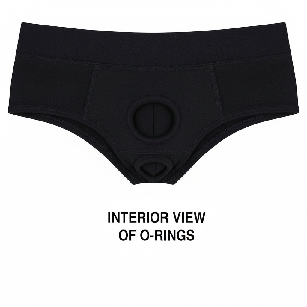 Duo Brief+ Harness - Claret/Black