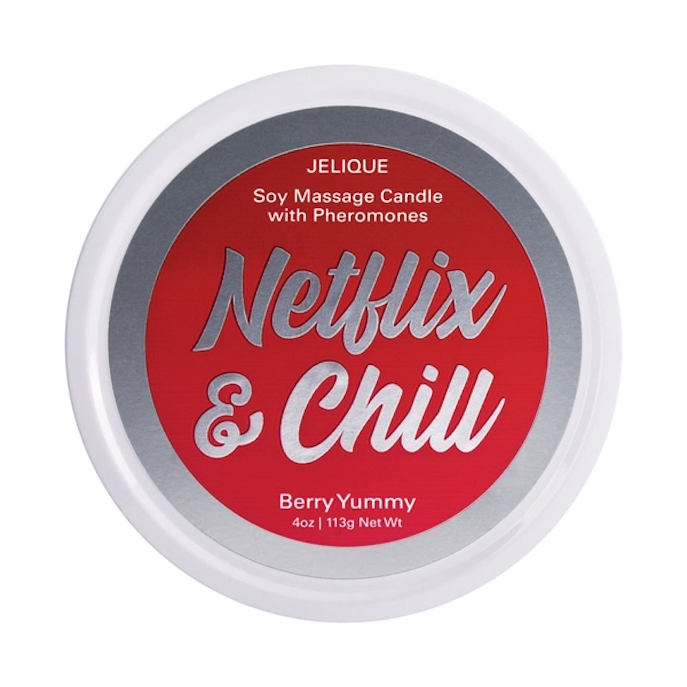 jelique netflix and chill massage candle