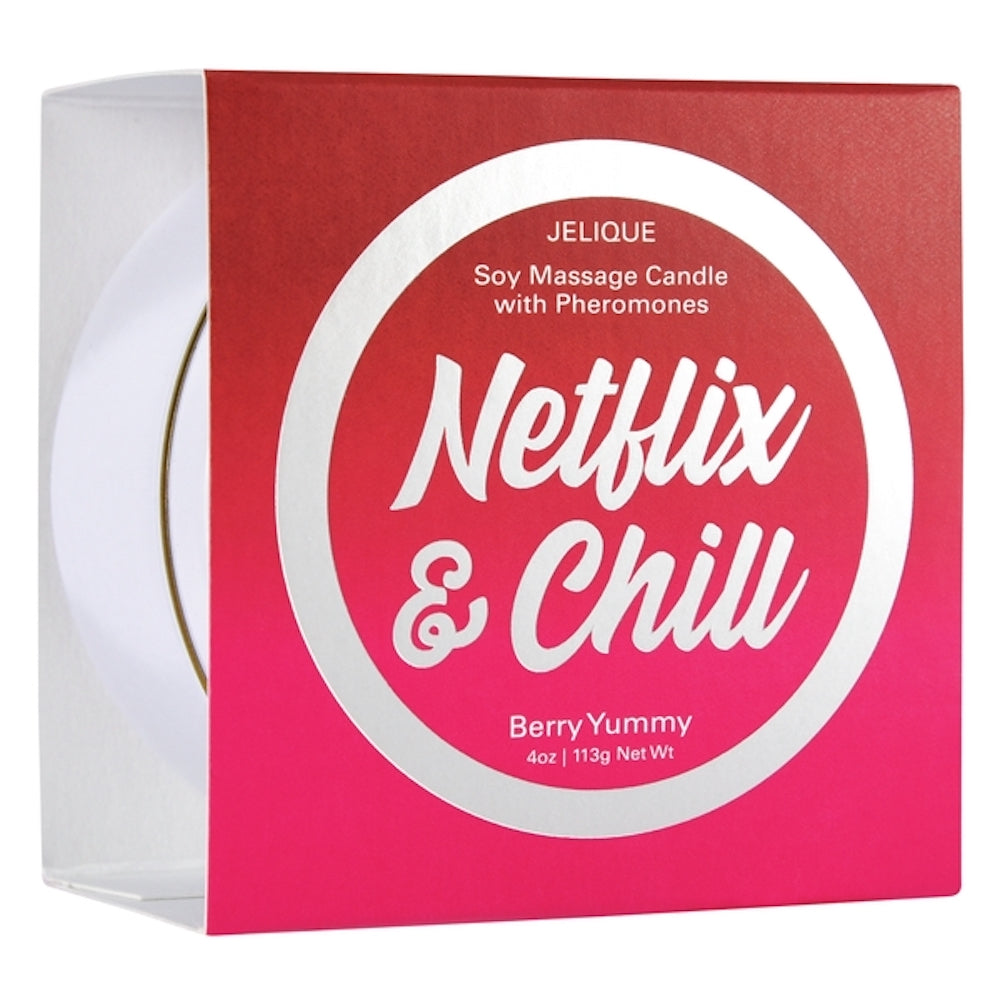 jelique netflix and chill massage candle