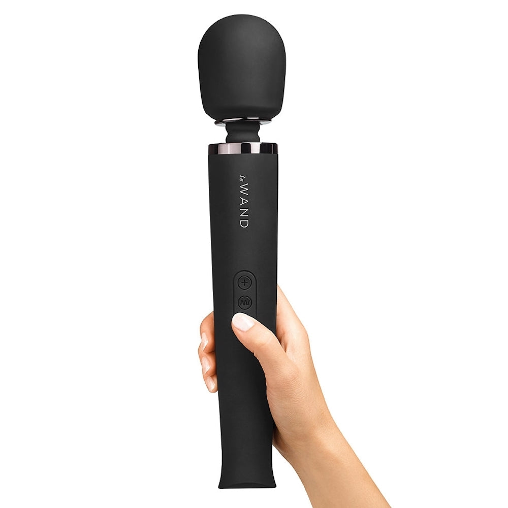 Le Wand Rechargeable Wand Massager Black