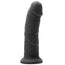 NS Novelties Colours Girth 7 Silicone dildo Black