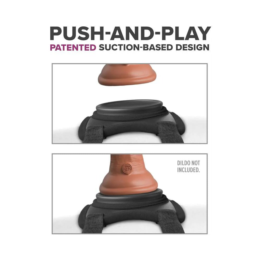 Pipedream Lap strap thigh strap on harness