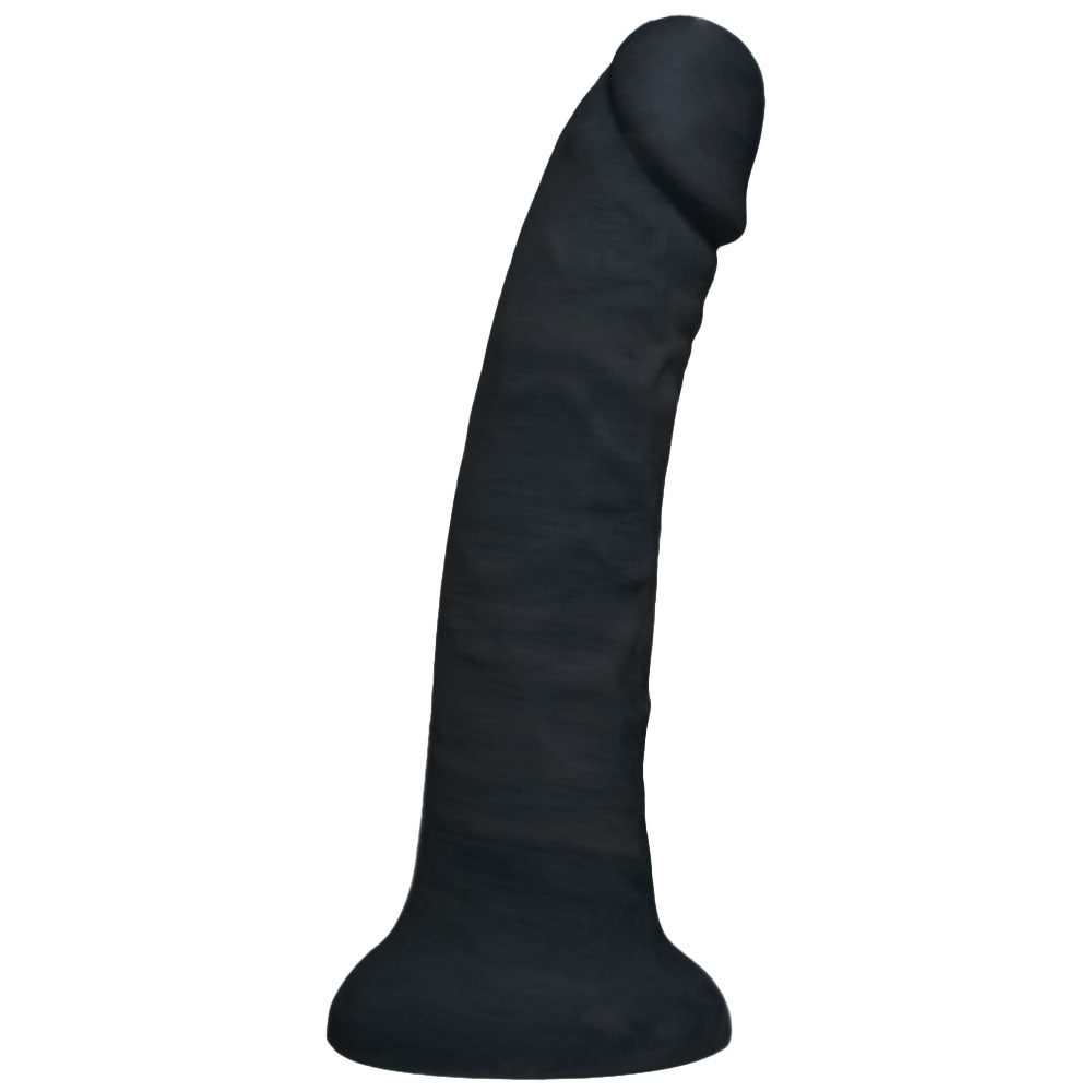 6.7" Quinn Silicone Dildo - Black