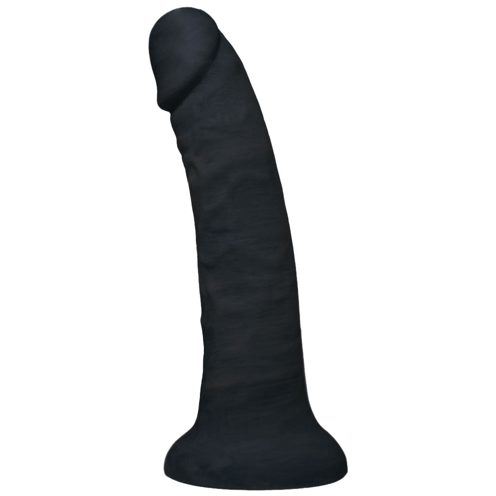 6.7" Quinn Silicone Dildo - Black