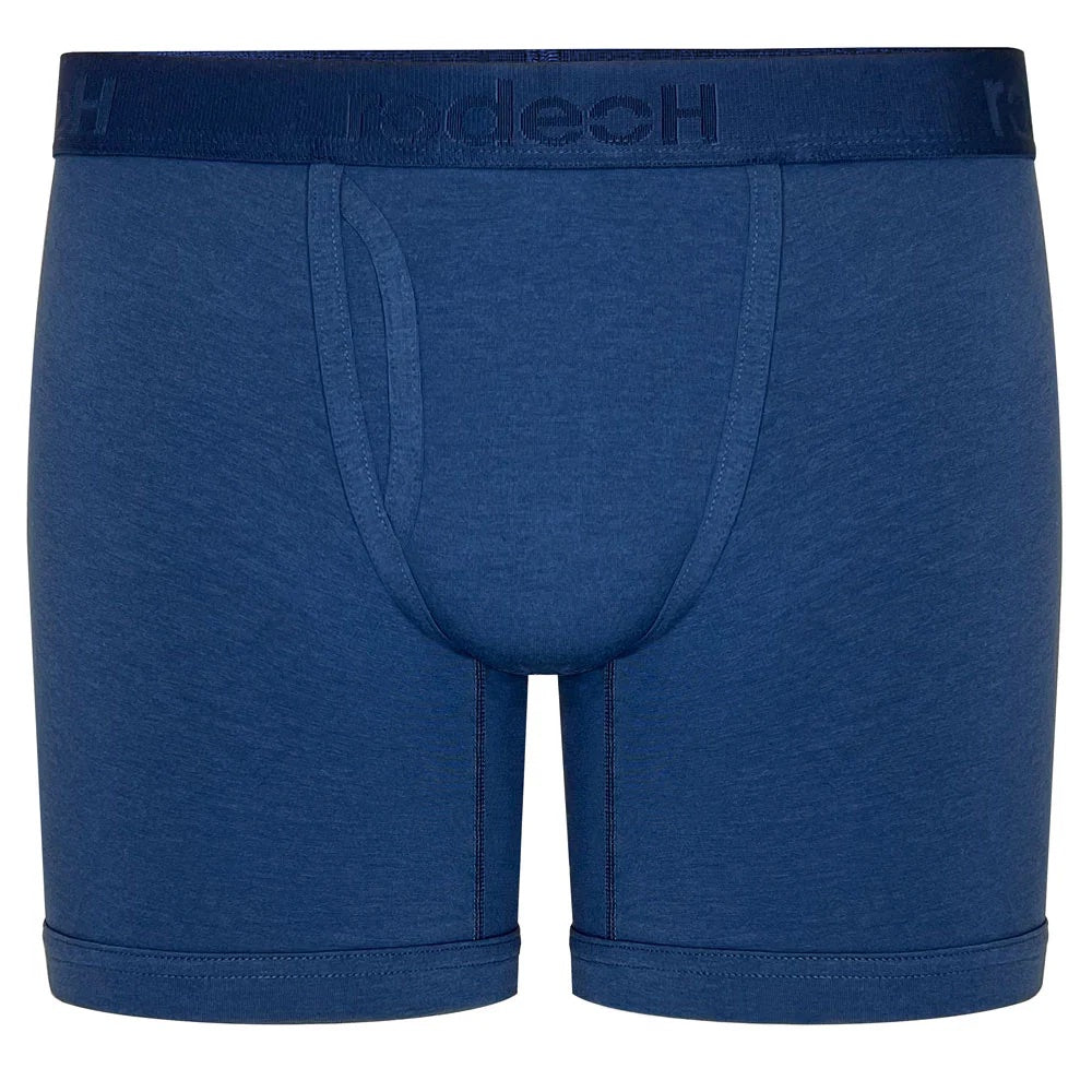 6" inseam Shift Boxer Brief gender neutral Underwear in dark blue