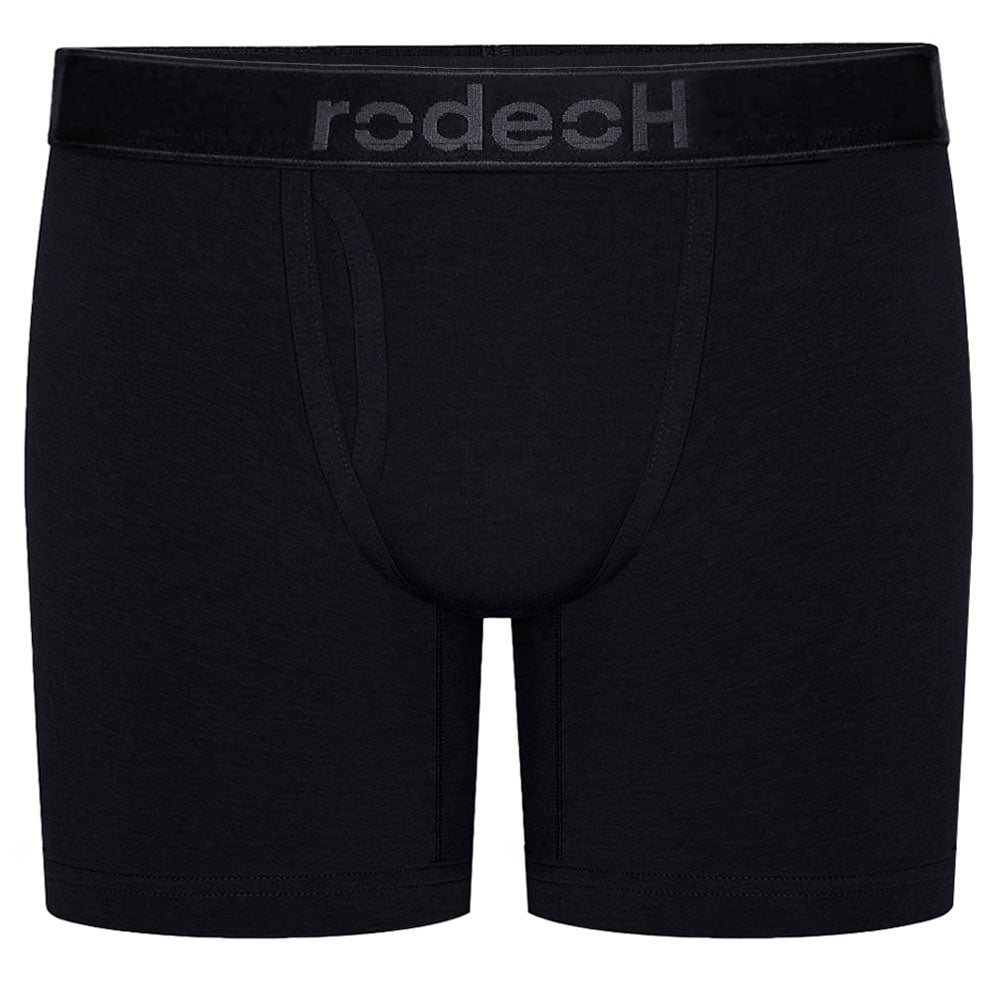 Shift 6" Boxer Underwear - Black/ Gray Band