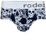 rodeoh brief harness midnight navy skulls