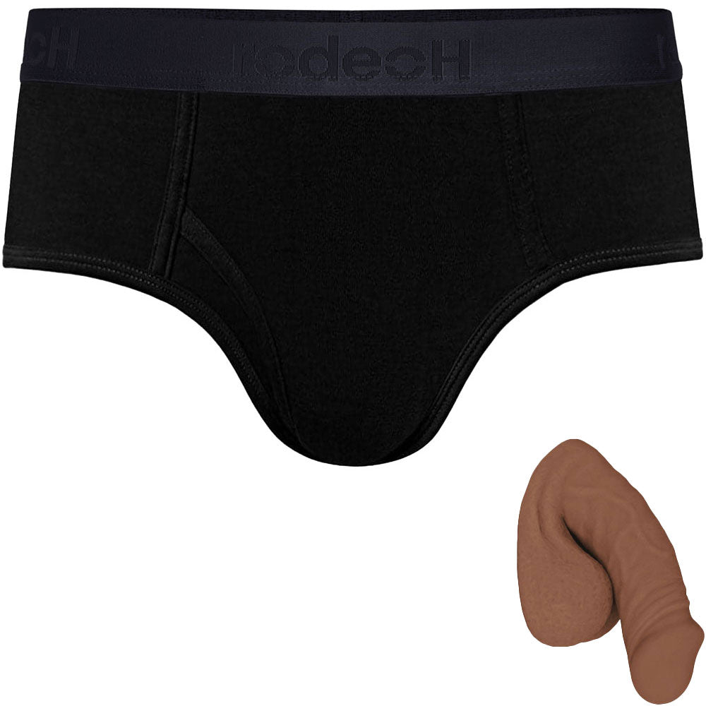 Classic Top Loading Brief & Small Freeform Silicone Packer - Package Deal Caramel