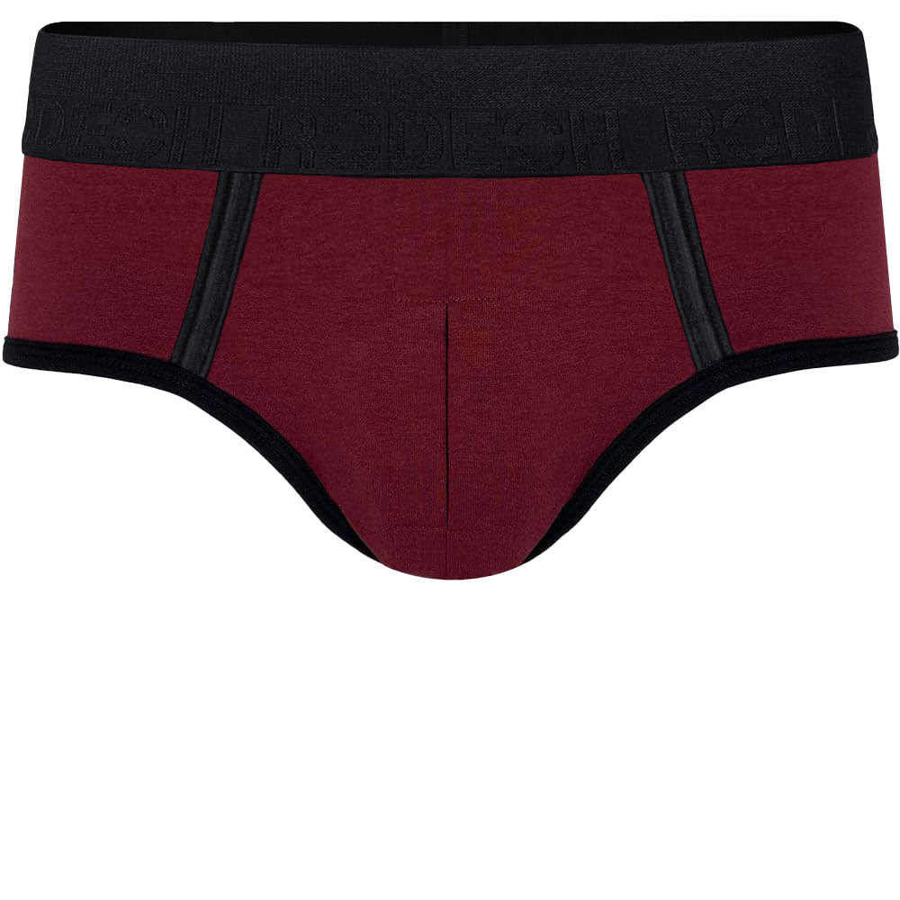 rodeoh duo brief harness claret black