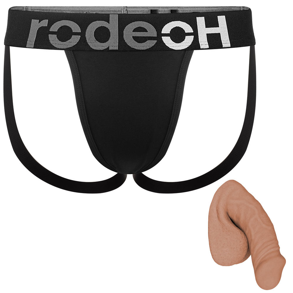 Shift Minimal Side Loading Packing Jock & Freeform Silicone Packer Light Caramel