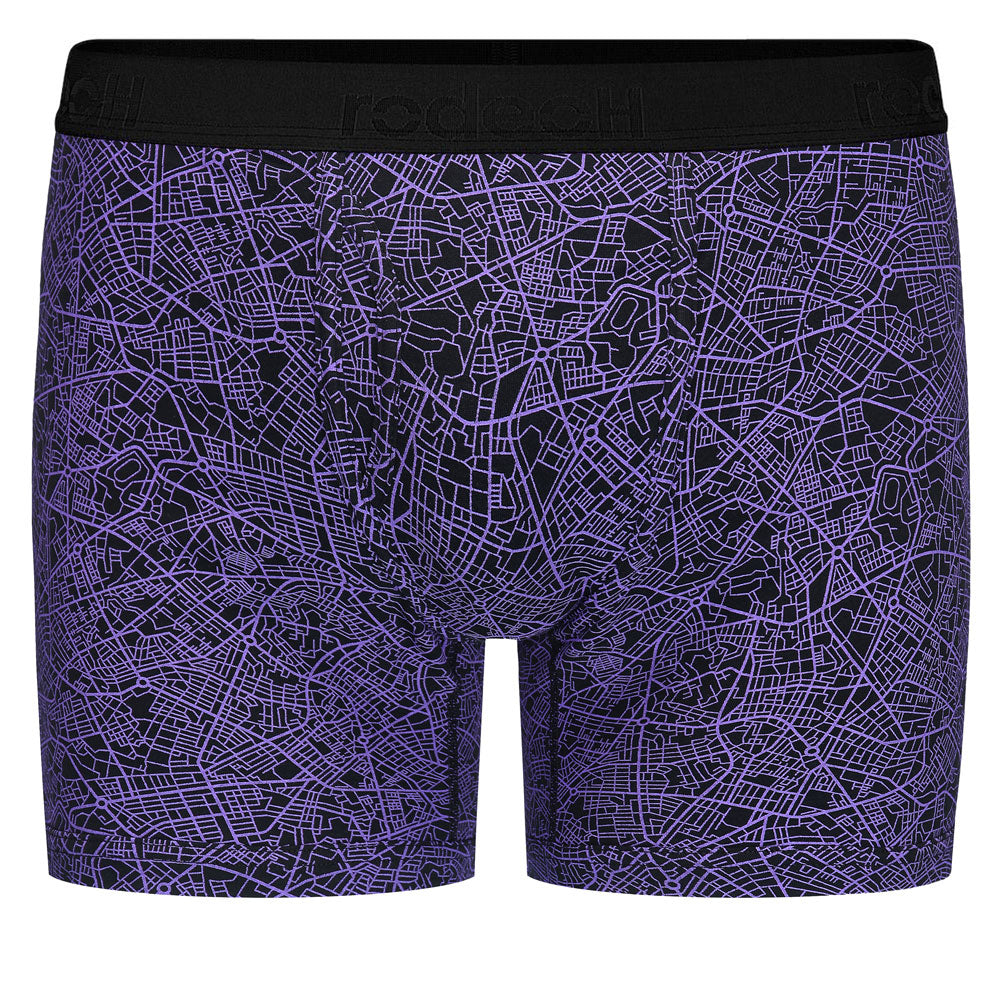 rodeoh shift boxer packer underwear geometric purple