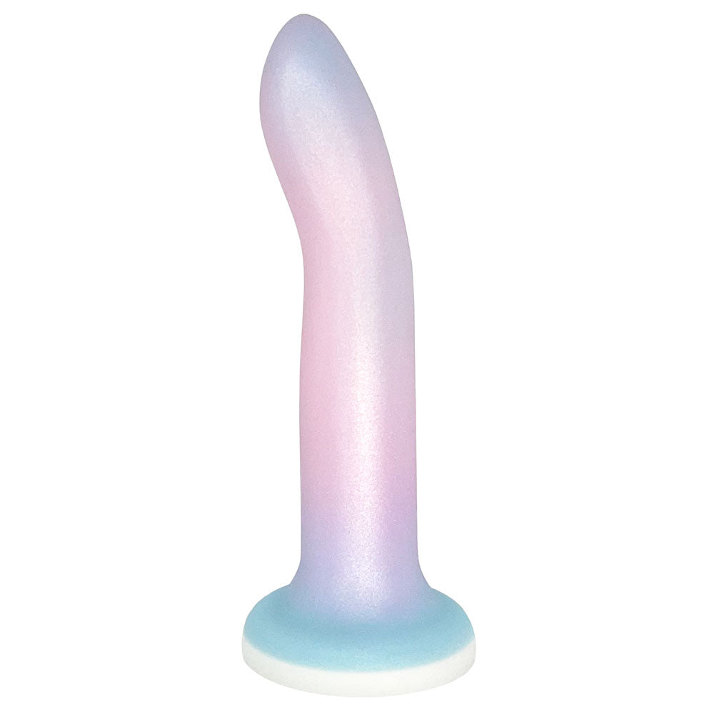 7" Rory Gradient Silicone Dildo - Pink, Purple & Blue