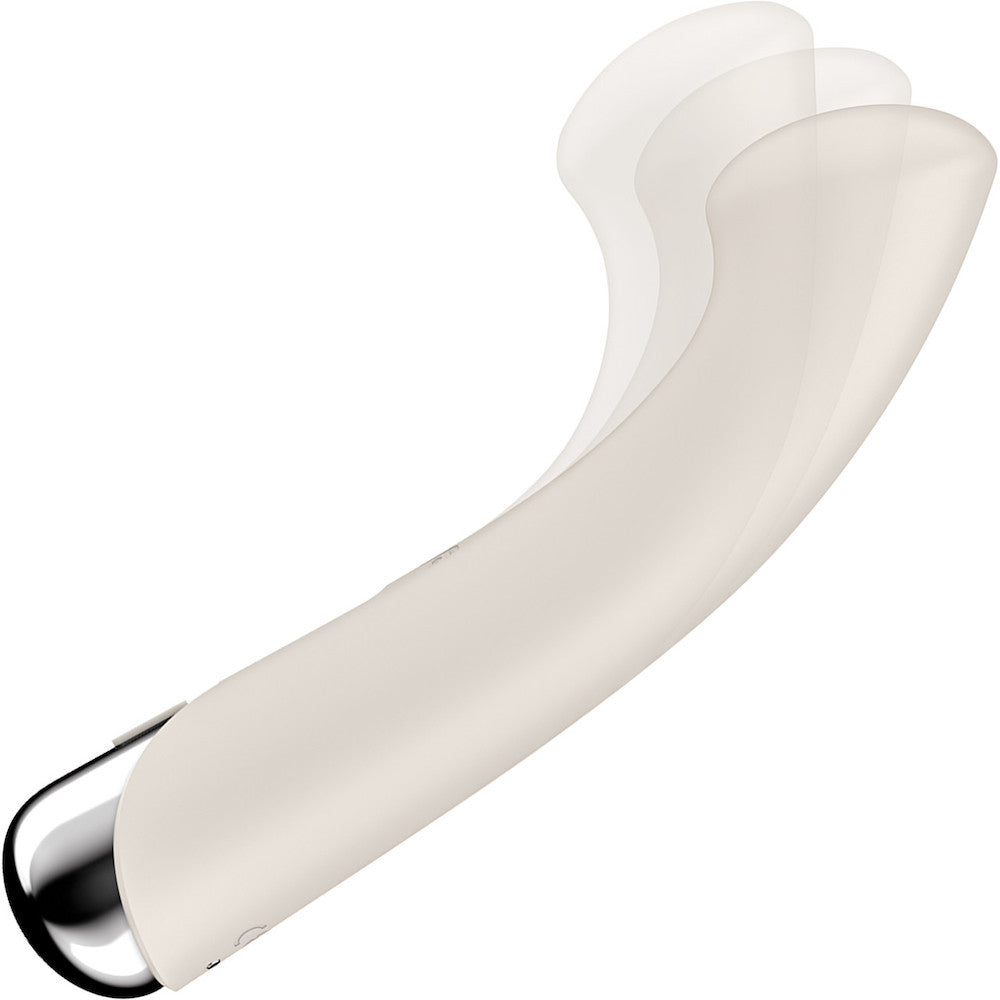 Satisfyer Spinning G spot Silicone Vibrator Cream