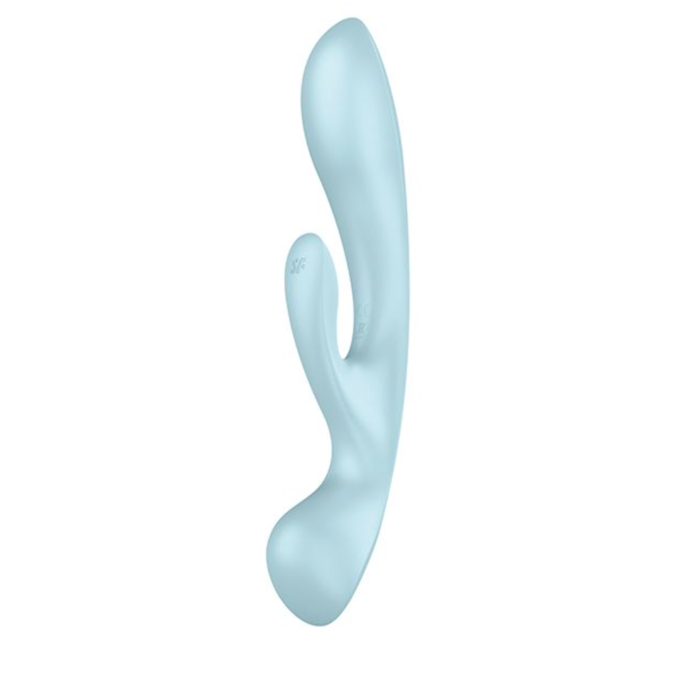 Satisfyer Triple Oh Silicone dual stimulation vibrator