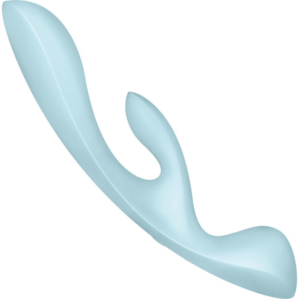Satisfyer Triple Oh Silicone dual stimulation vibrator