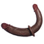 soreal double trouble double ended realistic silicone chocolate
