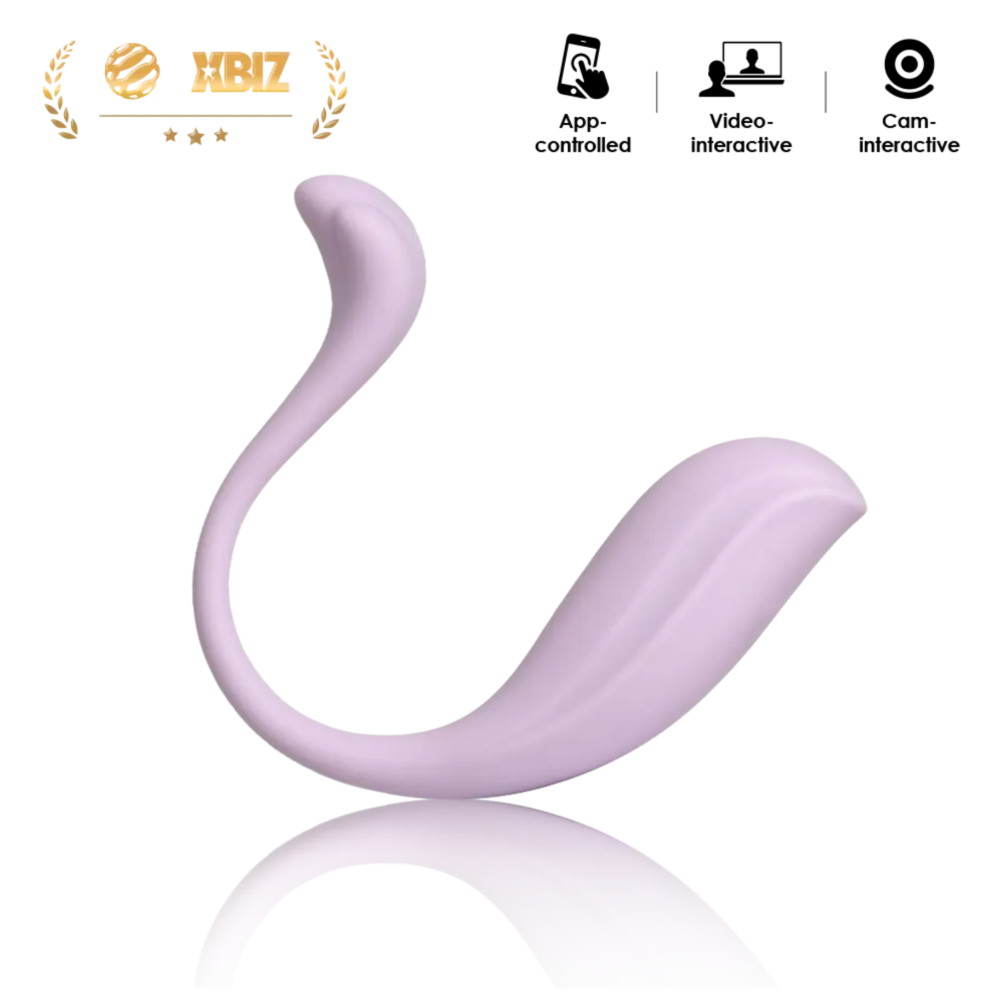 Phoenix Neo 2 Interactive Rechargeable Silicone Vibrator with Remote Control - Lavender