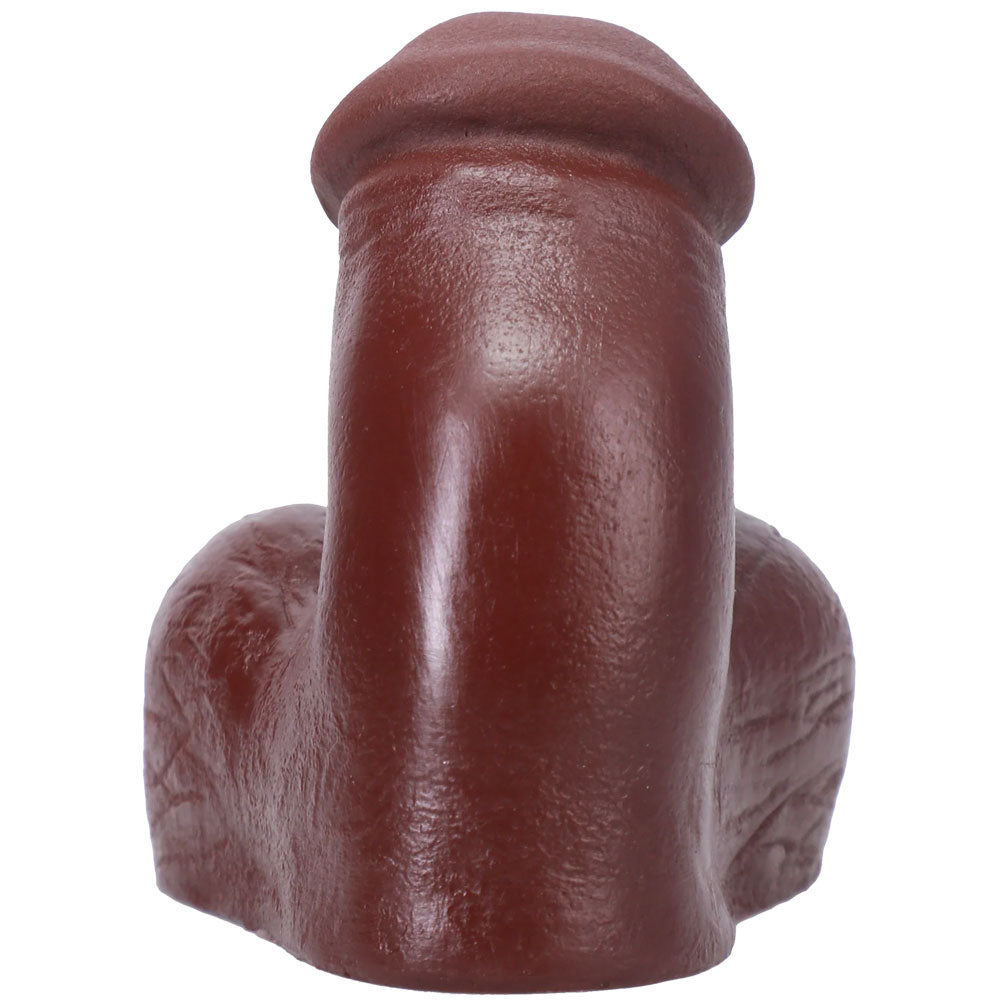 tantus on the go silicone packer chocolate