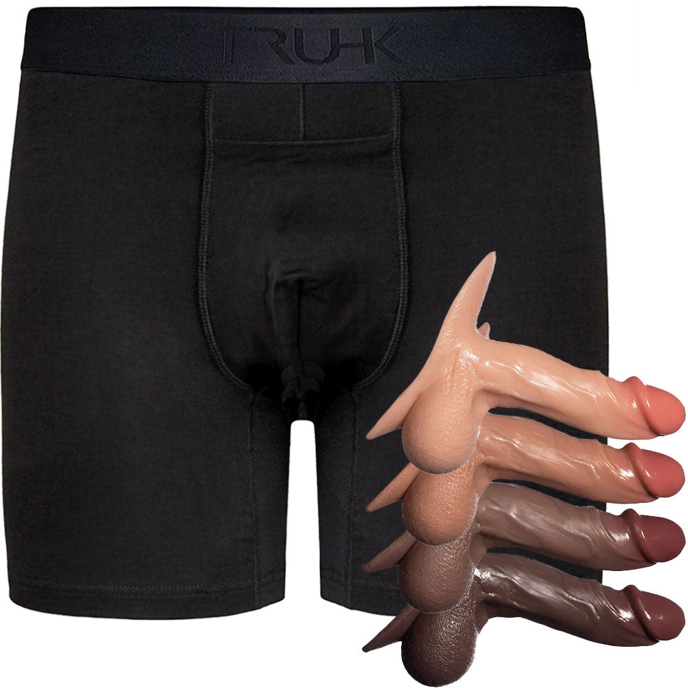 TRUHK Black STP/Packing Boxer & 6" SoReal Ultimate STP Package