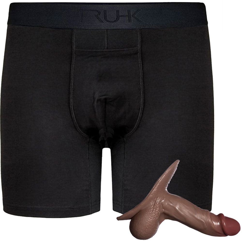 TRUHK Black STP/Packing Boxer & 6" SoReal Ultimate STP Package Mocha