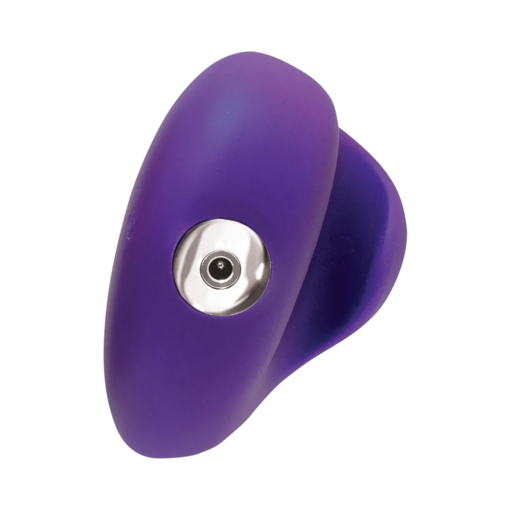 Amore Silicone Vibrating Heart - Purple