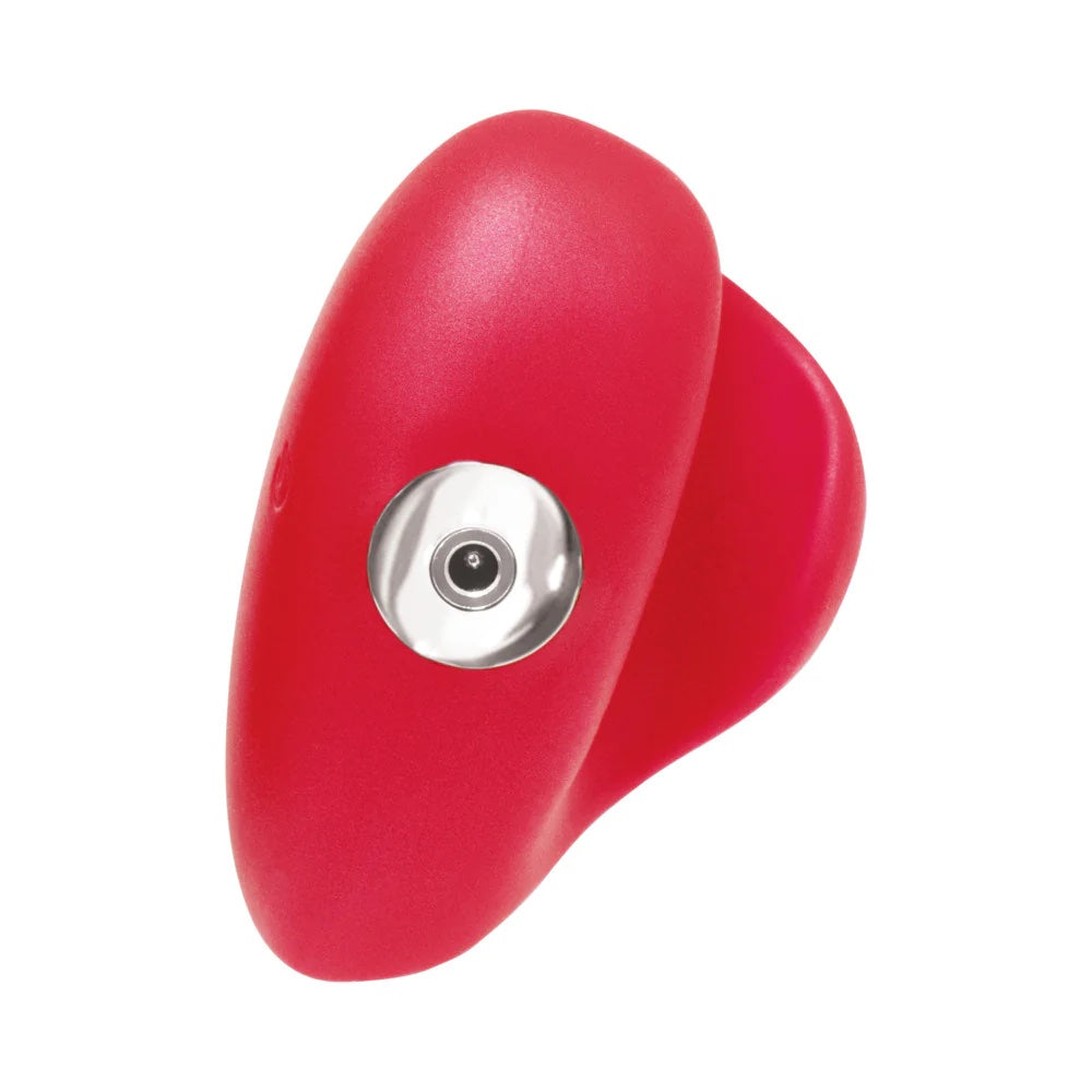 Vedo Amore Silicone Heart Vibrator in red