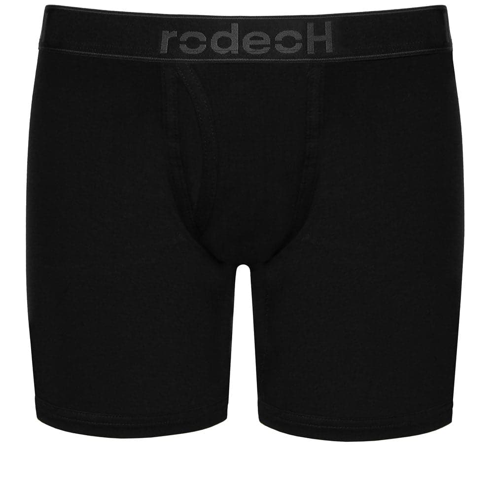 Shift 6" Boxer Underwear - Black/ Gray Band