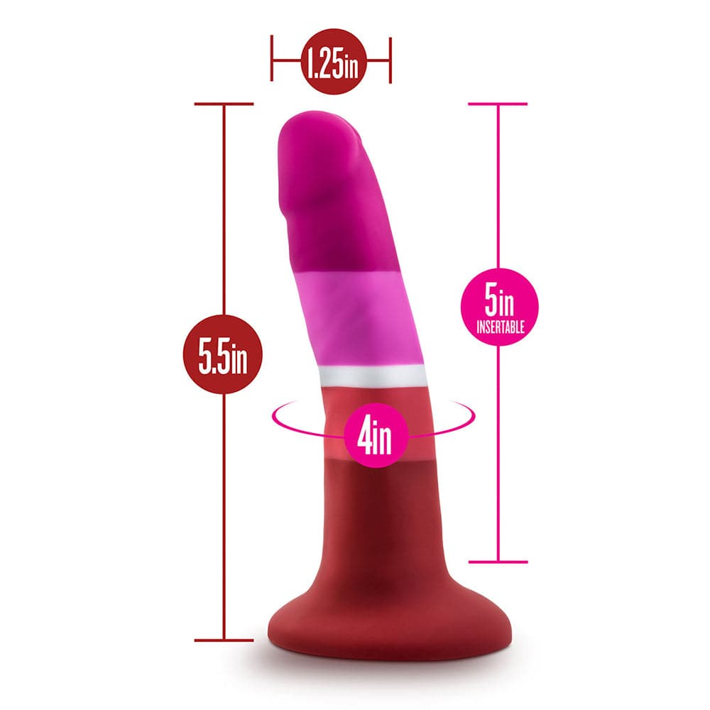 5" P3 Pride Beauty Dildo - RodeoH