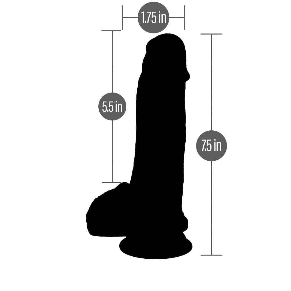 6" so real sliding skin dildo dimensions