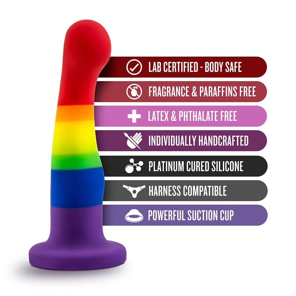 5.25" P1 Pride Freedom Dildo - RodeoH